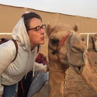 ITA graduate Katie Ayers in the UAE